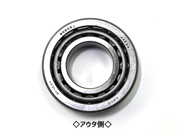 デリカ SKF2TM フロント ハブベアリング 左右セット JTEKT 左右セット インナ アウタ H15.12～H22.09_画像3