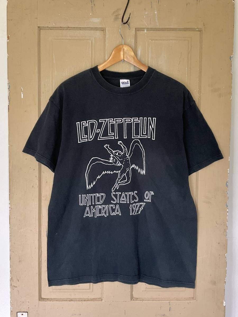 LED ZEPPELIN レッドツェッペリン ヴィンテージ ツアー ロック バンド Tシャツ USA 2003 MYTH GEM LTD