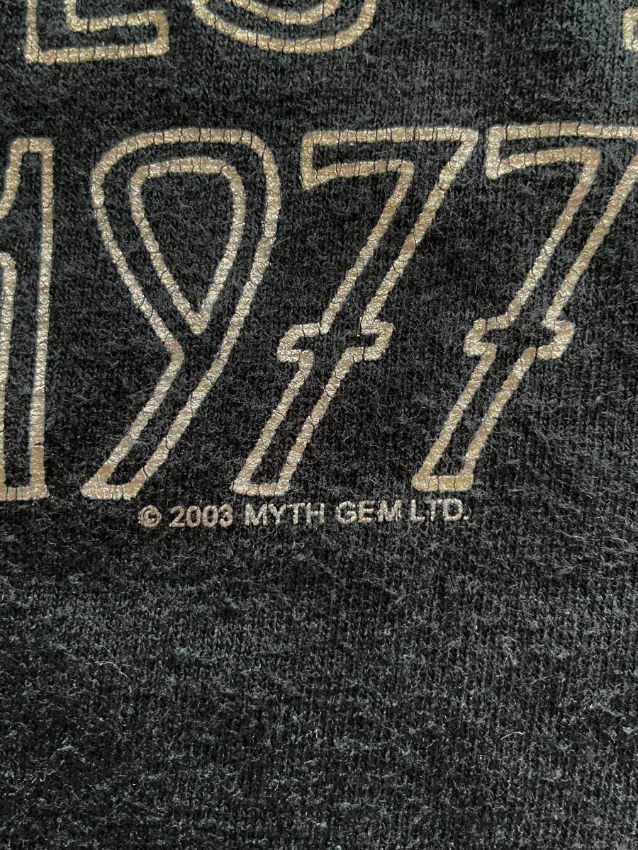 LED ZEPPELIN レッドツェッペリン ヴィンテージ ツアー ロック バンド Tシャツ USA 2003 MYTH GEM LTD 