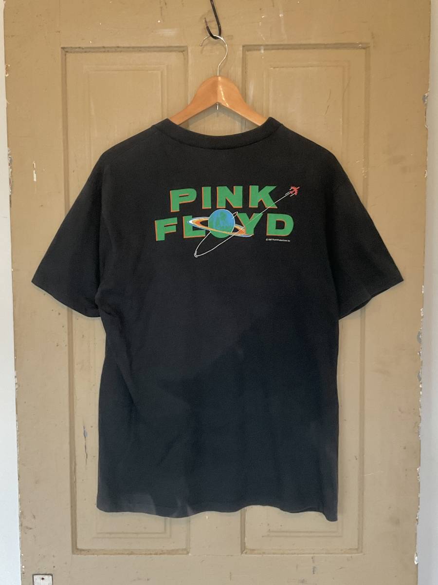 80s PINK FLOYD ピンクフロイド 鬱 ヴィンテージ ツアー ロック Tシャツ 