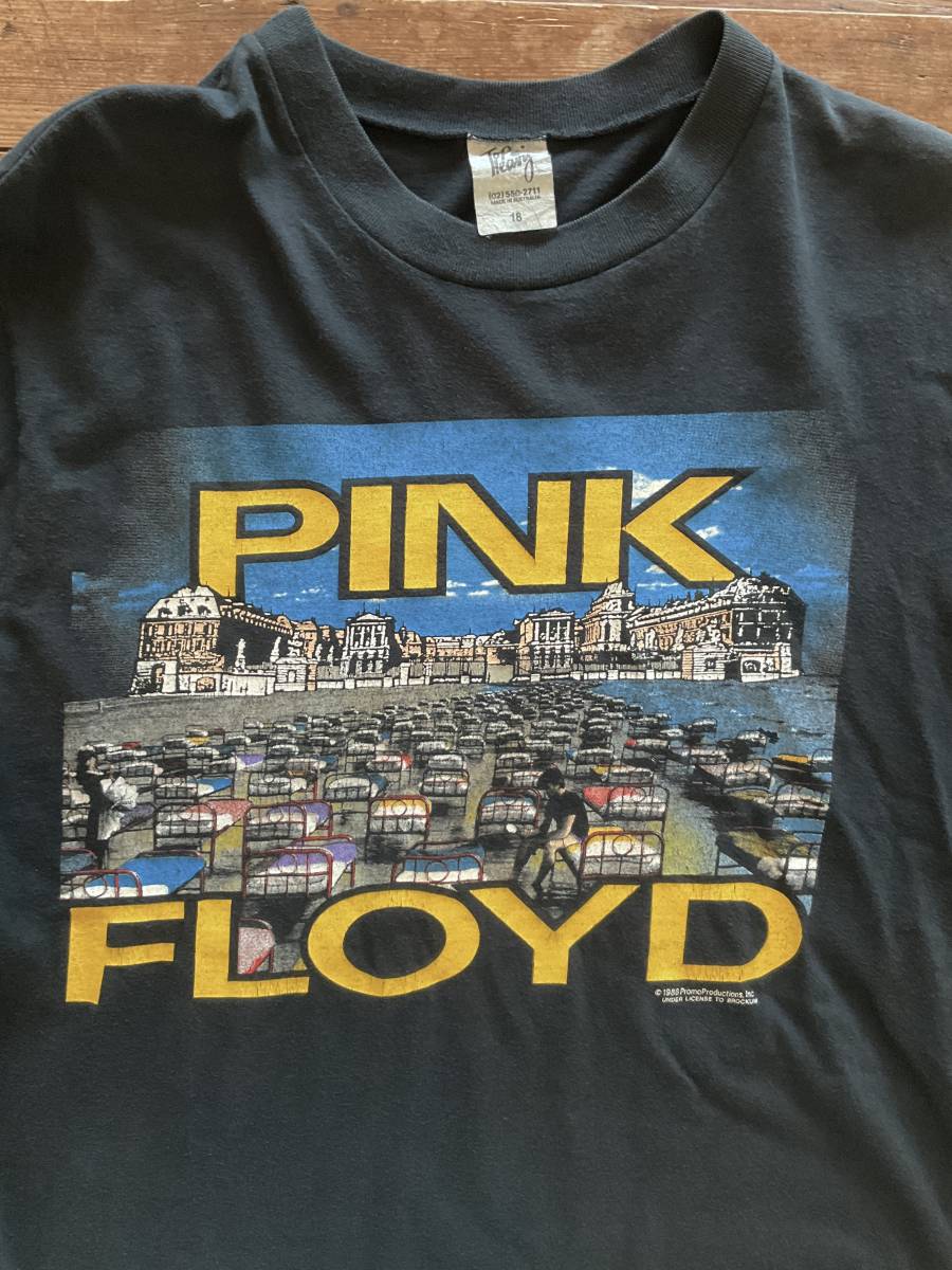 80s PINK FLOYD ピンクフロイド 鬱 ヴィンテージ ツアー ロック Tシャツ