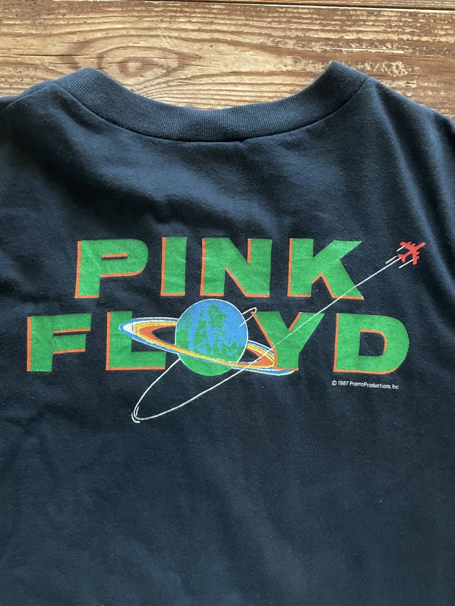 80s PINK FLOYD ピンクフロイド 鬱 ヴィンテージ ツアー ロック Tシャツ 