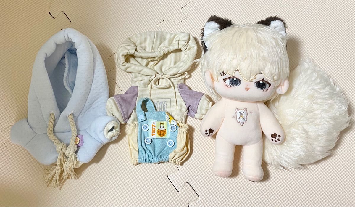 スケルトン入+服付き+着せ替えぬいぐるみ|PayPayフリマ