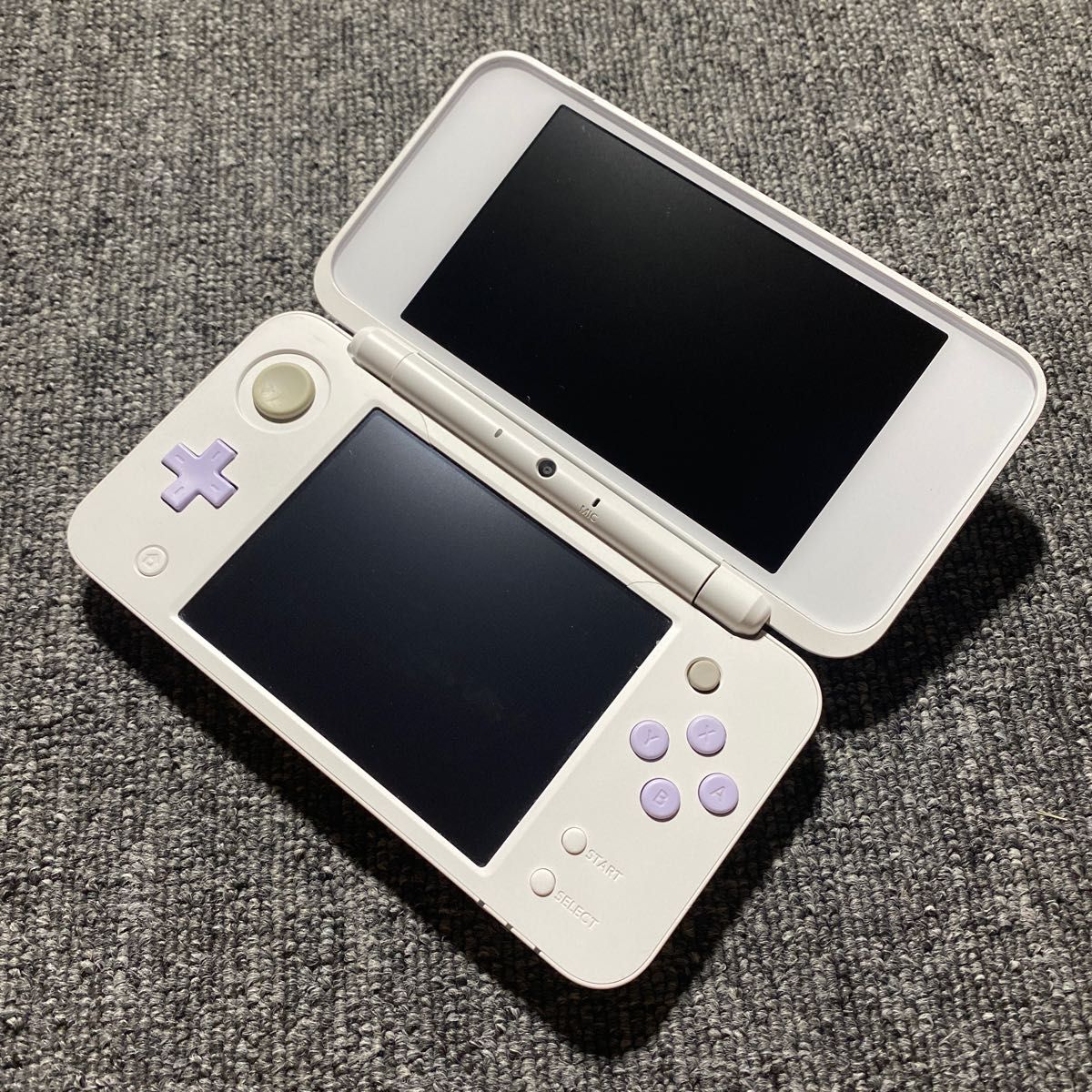 3DS New ニンテンドー2DS LL ホワイト×ラベンダー 充電器付き