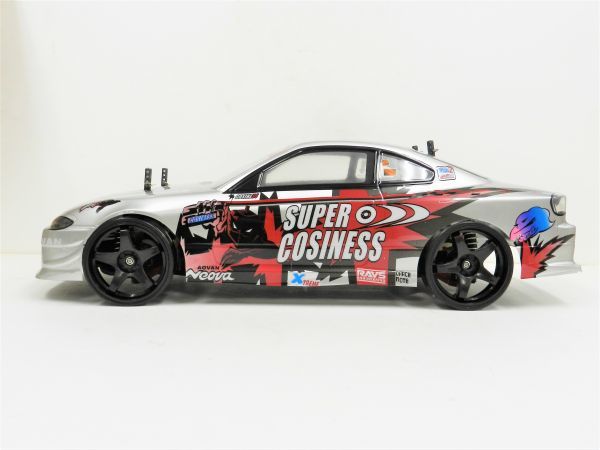 ☆ターボ機能付き☆ 2.4GHz 1/10 ドリフトラジコンカー ニッサン S15