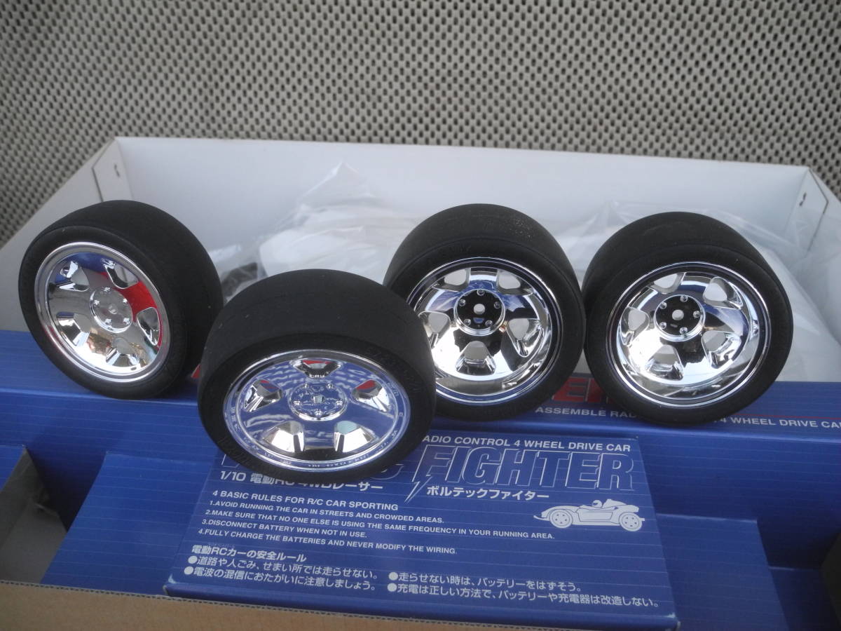 ◎当時物◎恩田原タミヤ1997 ★1/10・4WDボルテックファイター ・電動RCカーキット ◎新品・未展示品、倉庫在庫きれいです。_画像4