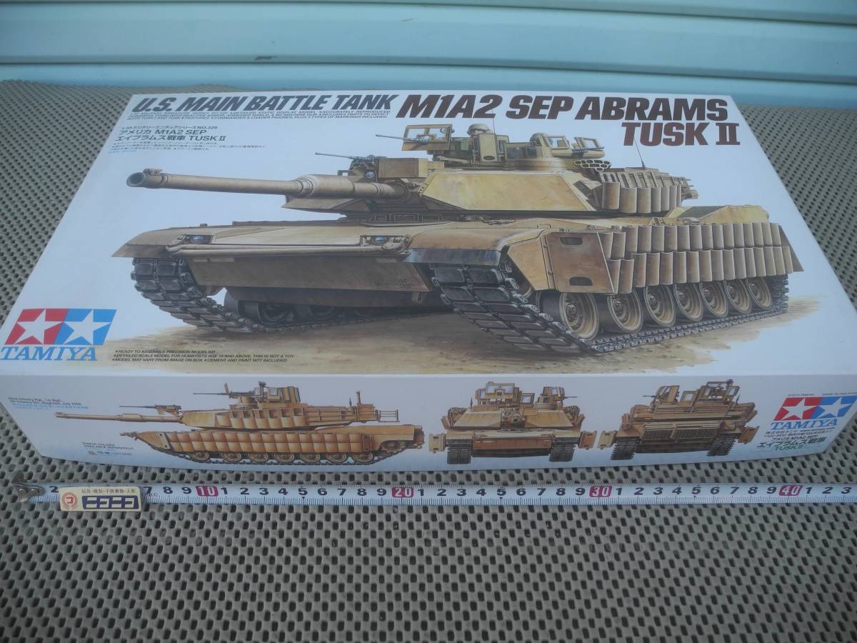 【新品未開封】1/35 アメリカ M1A2 SEP エイブラムス戦車 TUSK II　タミヤ_画像2