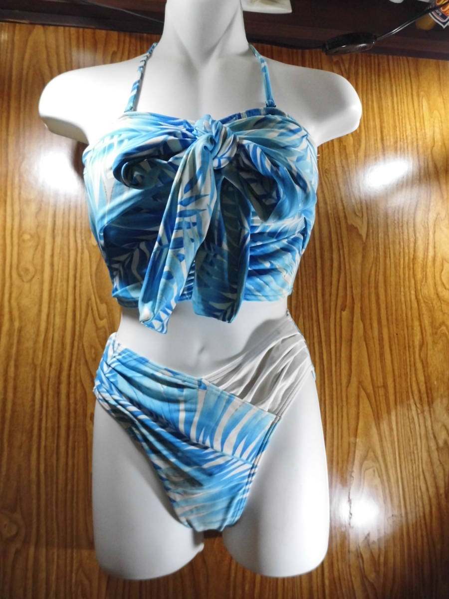 ⑥ Manufacturers unknown former times high leg is ikatto bustier type . origin. ribbon . Point. tankini domestic. S removed un- possible. cup attaching long-term keeping goods 