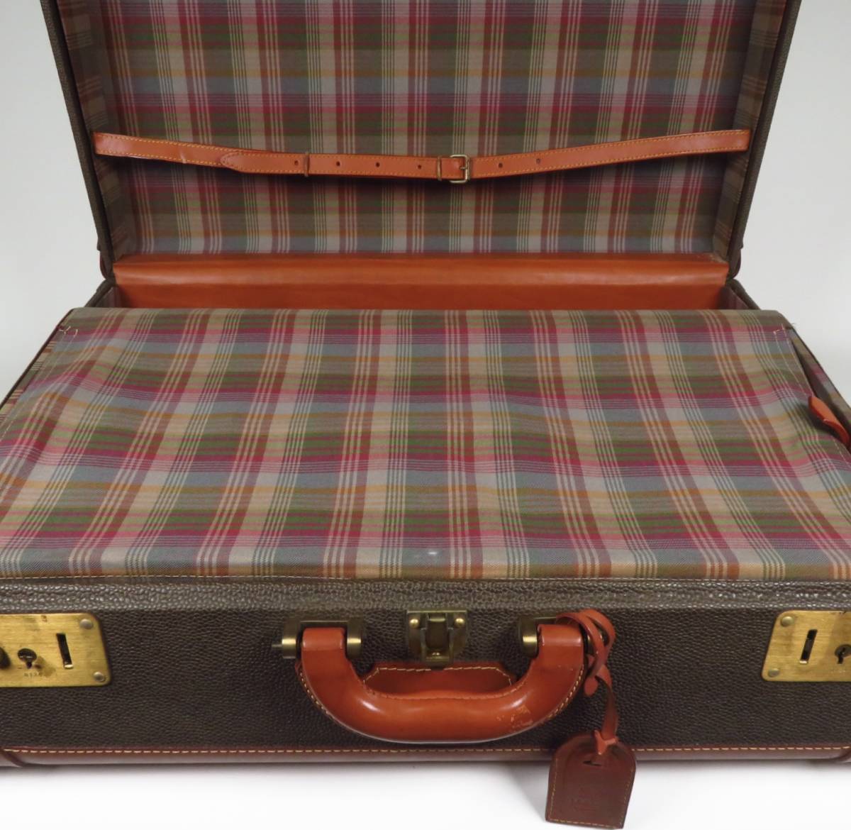 競売 カバン 旅行鞄 キャリーバッグ マルベリー Mulberry 美品 スーツ