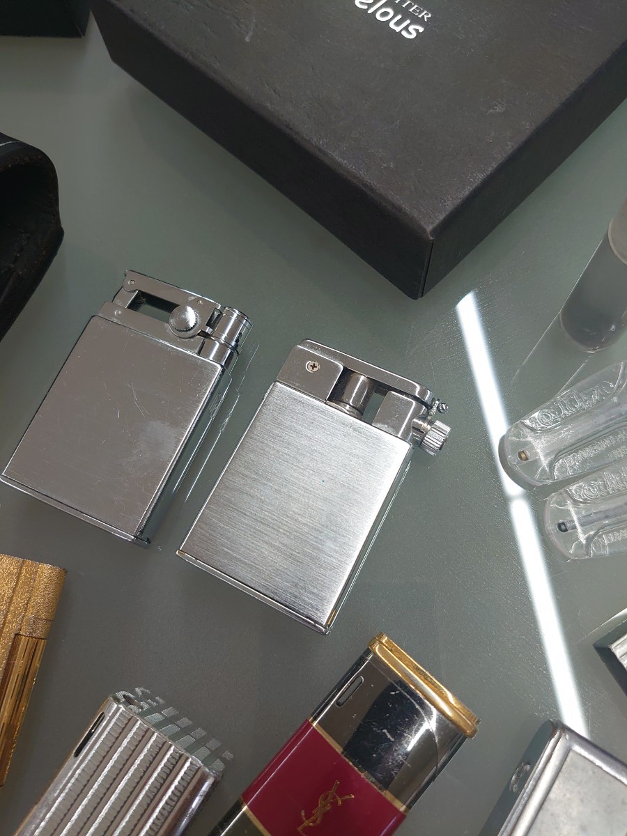 オイルライター ガスライター Zippo Marvelous マーベラス　CROWN YSL VALENTINO PRINCE MONIC 他多数　ジャンク？　ジッポー_画像3