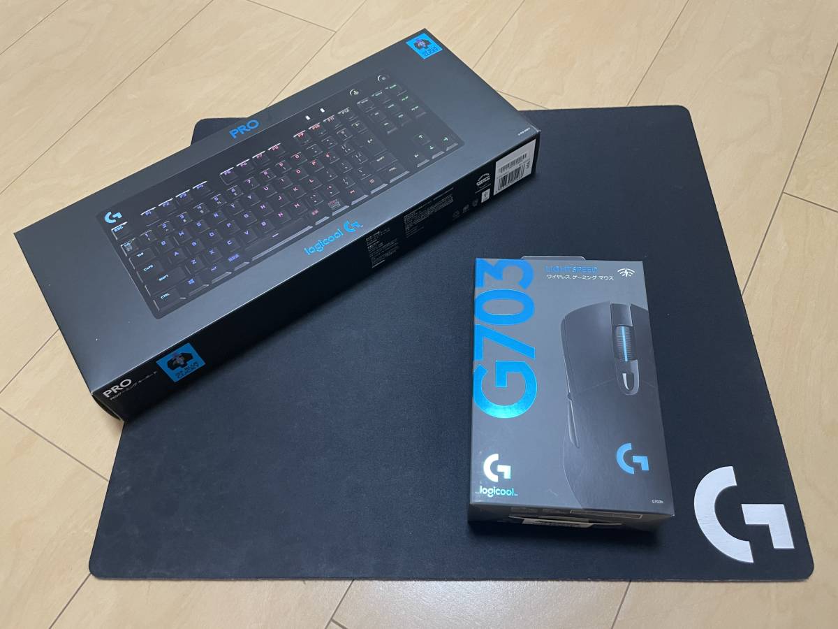 Logicool】 ロジクール G PRO ゲーミングキーボード ゲーミングマウス