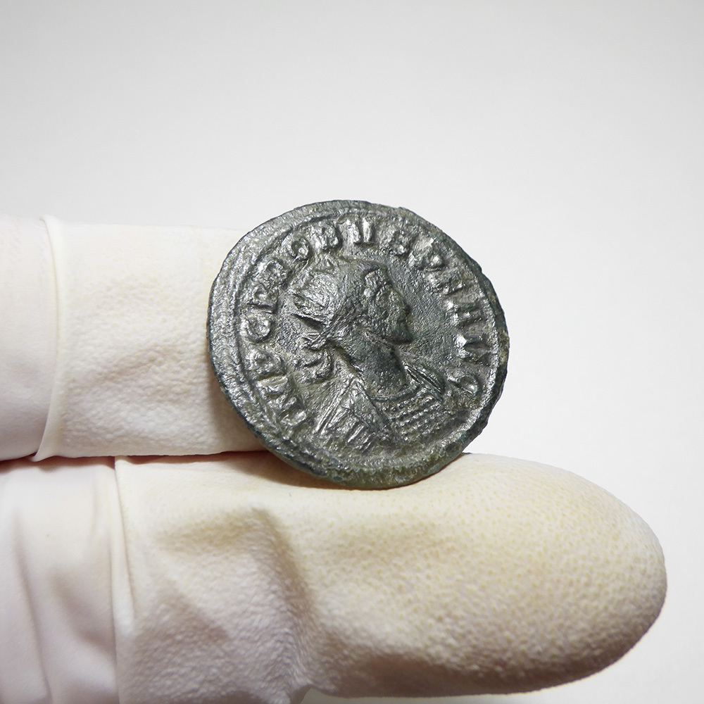 【古代ローマコイン】Probus（プロブス）クリーニング済 ブロンズコイン 銅貨 アントニニアヌス(hsfjxkNp2b)_画像5