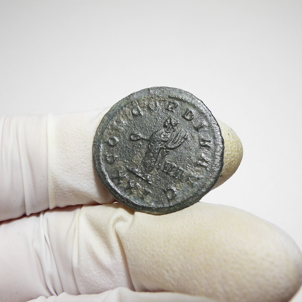 【古代ローマコイン】Probus（プロブス）クリーニング済 ブロンズコイン 銅貨 アントニニアヌス(hsfjxkNp2b)_画像7