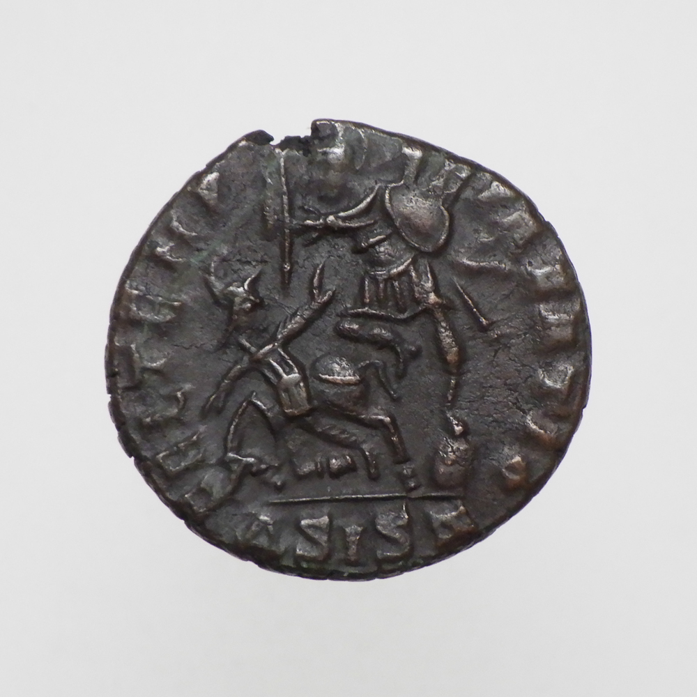 【古代ローマコイン】Julian II（ユリアヌス2世）クリーニング済 ブロンズコイン 銅貨 フォリス(XsSgn_ZFni)_画像2