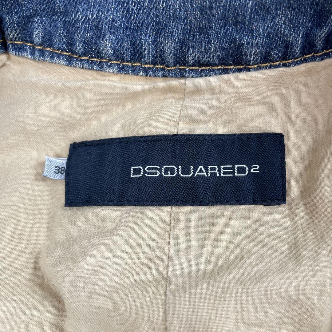 ★希少★DSQUARED 2 デニムジャケット 刺繍 ヴィンテージ ★希少★DSQUARED 2 デニムジャケット 刺繍 ヴィンテージ