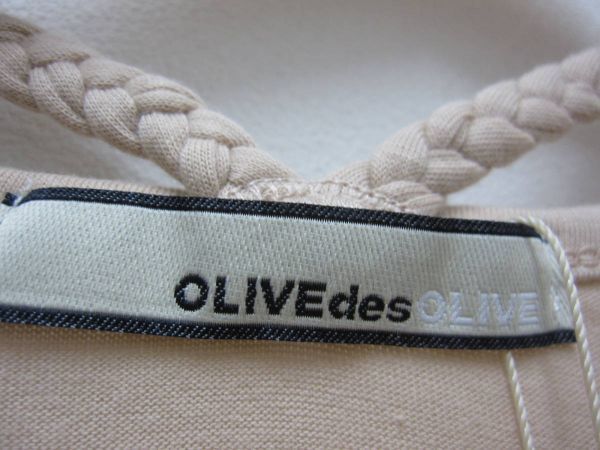 ☆689☆未使用品☆OLIVE des OLIVE オリーブ デ オリーブ ホルダータンクトップ レディース Fサイズ