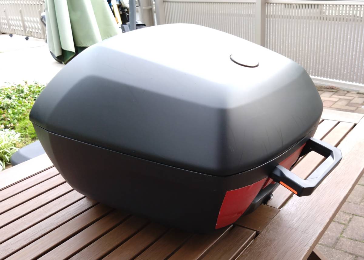 ☆BMW純正トップケース☆中古品☆バックレストパッド付☆R1200R/RS等