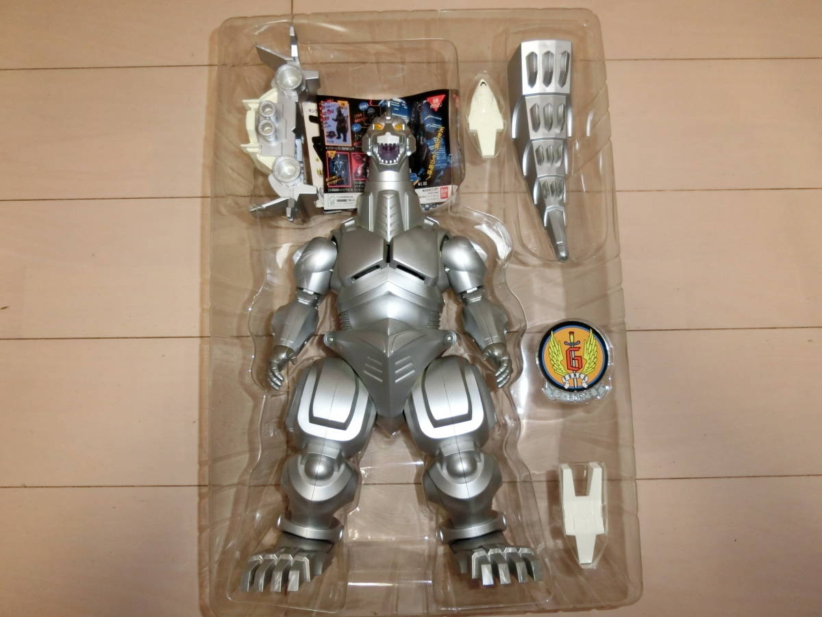  Bandai, King шкала супер электрический . Mechagodzilla. фигурка.. наклейка не использовался.