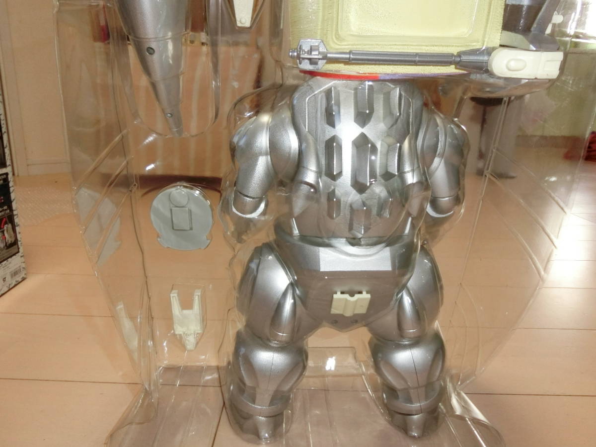バンダイ、キングスケール超電装獣メカゴジラのフィギュアです。シール