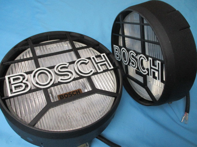 ★未使用品 BOSCH ボッシュ225 ランプセット / 大型フォグランプ・コンペティションモデル / H3 12V 点灯OK / 当時物★ IPF PIAA CIBIE FET_本体