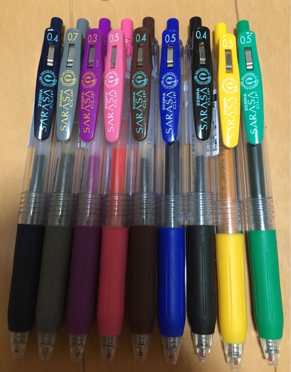 新品未使用　SARASAのカラーボールペン20本×1セット