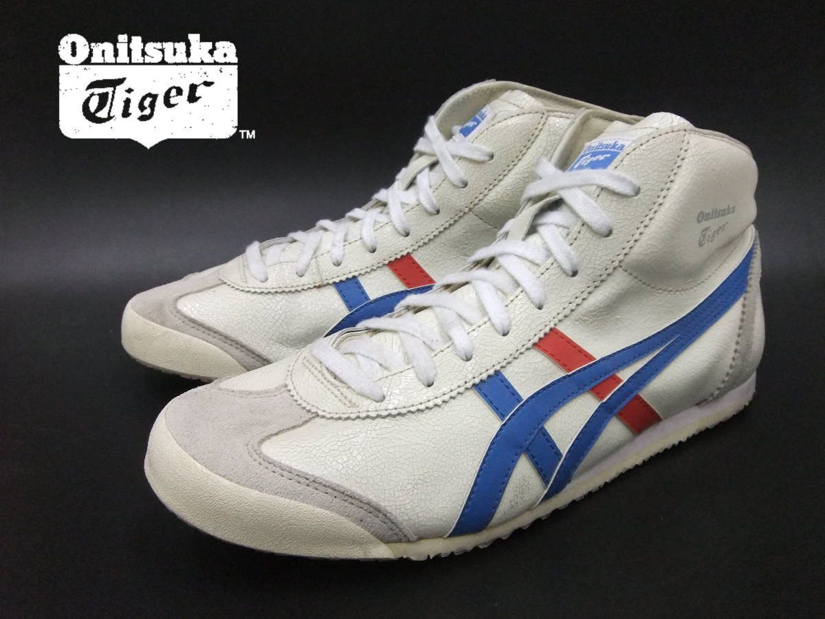 □Onitsuka Tiger□メキシコ ミッドランナー THL328 27cm トリコロール