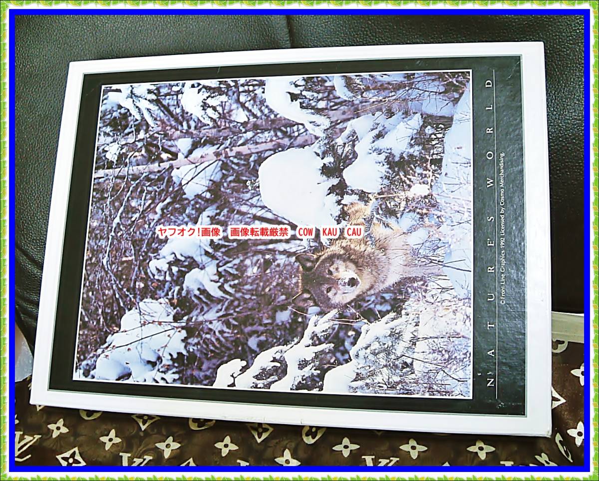 狼　TIMBER　WOLF　ジグソーパズル　廃盤　【Φ・Φ】レア　1992年　モデル　５００ピース　セントラルホビー　未組　９０年代　_画像2
