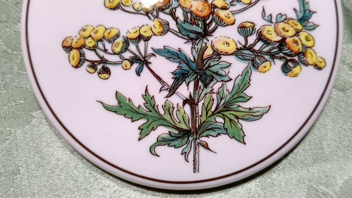 C ビレロイ＆ボッホ キャンディーボックス トリンケットボックス 小物入れ（10.2×5.7㎝）Chrysanthemum parthenium ナツシロギク　
