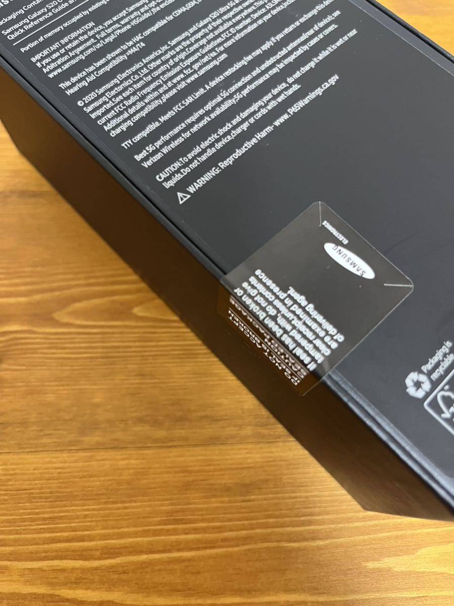 新品同様】Galaxy S20 Ultra 5G コスミックブラック アメリカ版 G