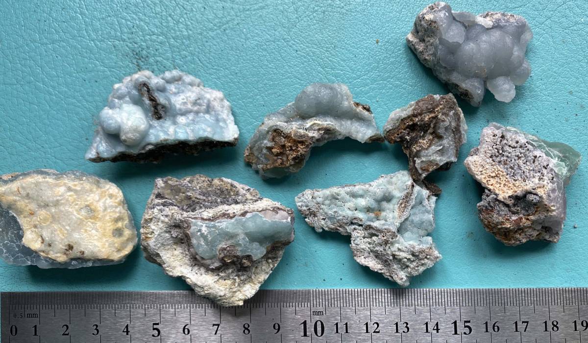鉱物標本 スミソナイト 菱亜鉛鉱 メキシコ産 8個まとめて | sariagri.id