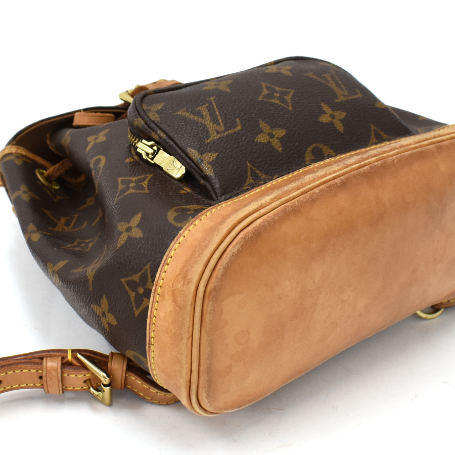 1点限定 ルイヴィトン リュックサック ミニモンスリ バックパック M51137 モノグラム LOUIS VUITTON Montsouris_画像7