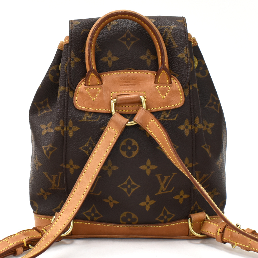 1点限定 ルイヴィトン リュックサック ミニモンスリ バックパック M51137 モノグラム LOUIS VUITTON Montsouris_画像3