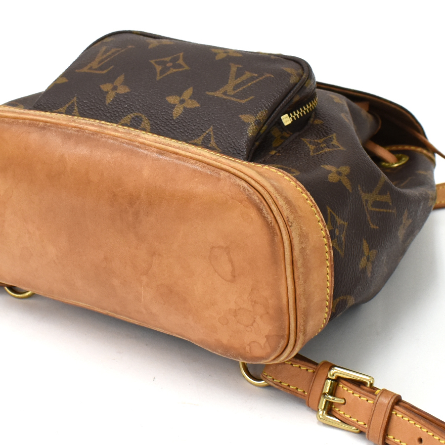 1点限定 ルイヴィトン リュックサック ミニモンスリ バックパック M51137 モノグラム LOUIS VUITTON Montsouris_画像6