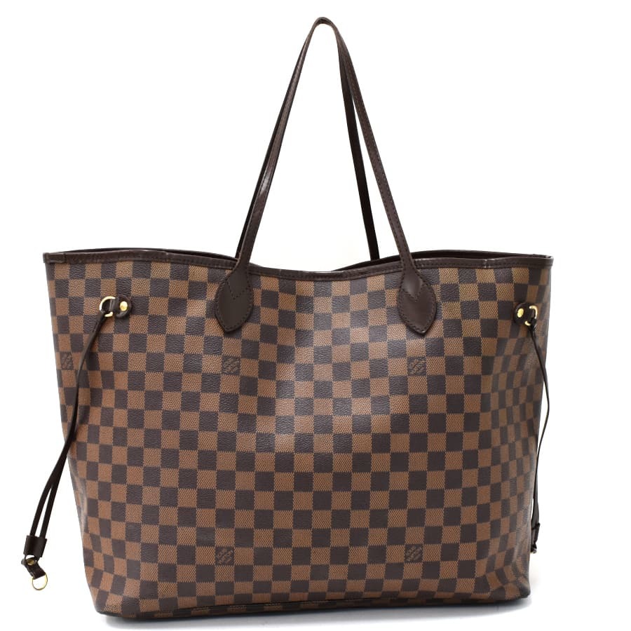 1点限定 ルイヴィトン トートバッグ ネヴァーフルGM N41357 ダミエエベヌ ブラウン LOUIS VUITTON Neverfull GM_画像3