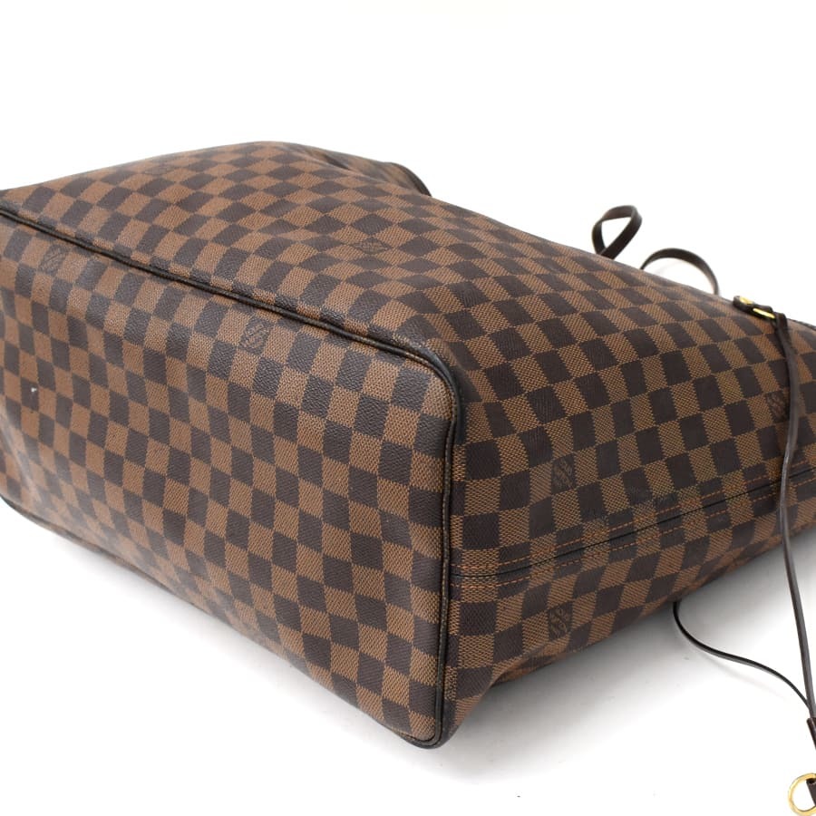 1点限定 ルイヴィトン トートバッグ ネヴァーフルGM N41357 ダミエエベヌ ブラウン LOUIS VUITTON Neverfull GM_画像5