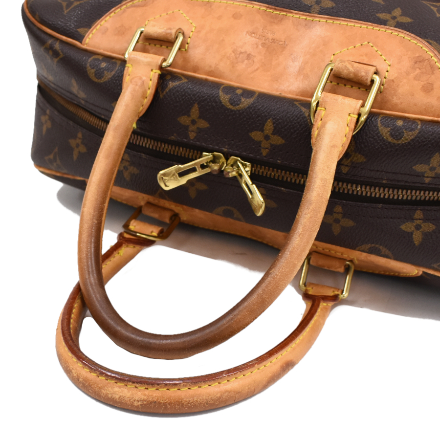 1点限定 ルイヴィトン ドーヴィル ハンドバッグ M47270 モノグラム ブラウン LOUIS VUITTON Deauville_画像6