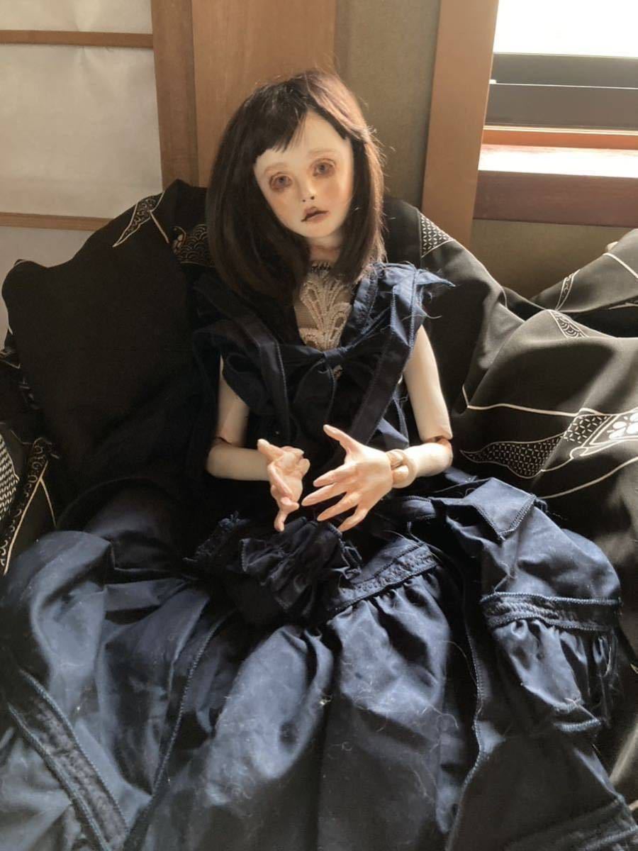 千鶴 創作人形 球体関節人形 作家名 揺 ドール BJD 石塑粘土 - 人形