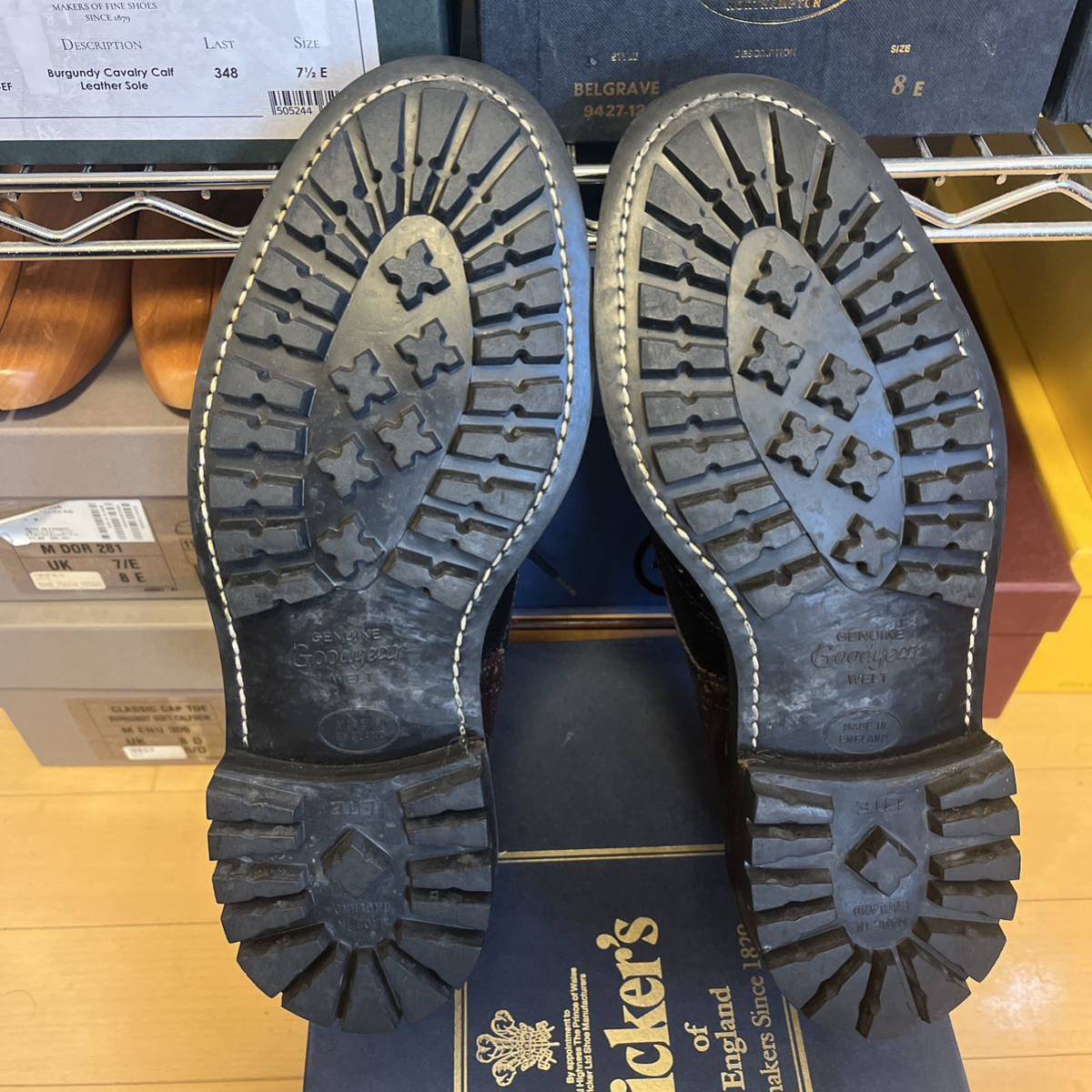 Trickers トリッカーズ NEPENTHES ネペンテス別注 UK7.5 | noonanwaste.com