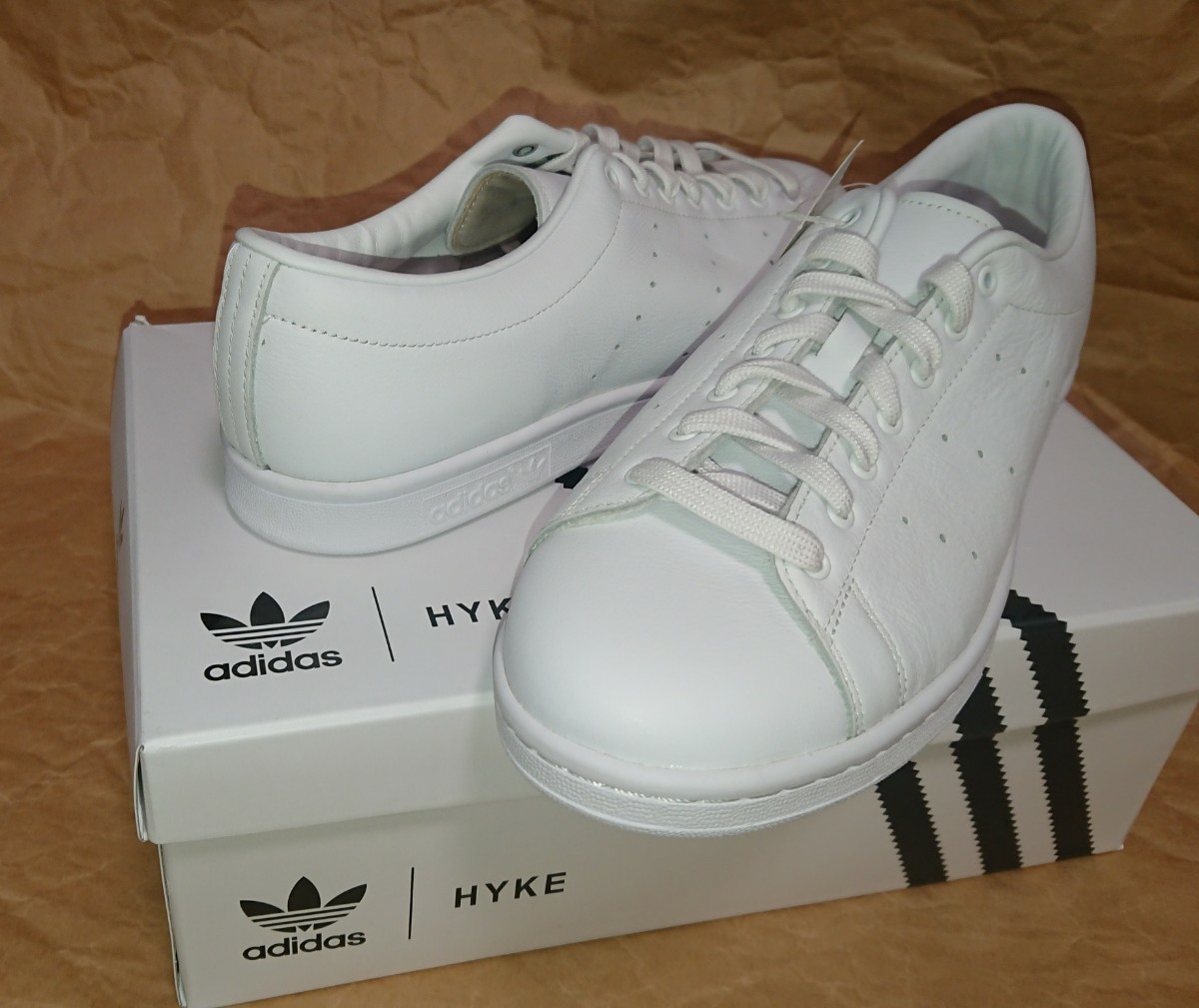 ◆Adidas HYKE◆ AOH-001 FV3951 アディダス　ハイク 28.5cm US10.5 HAILLET ハイレット スタンスミス  オールホワイト トリプルホワイト