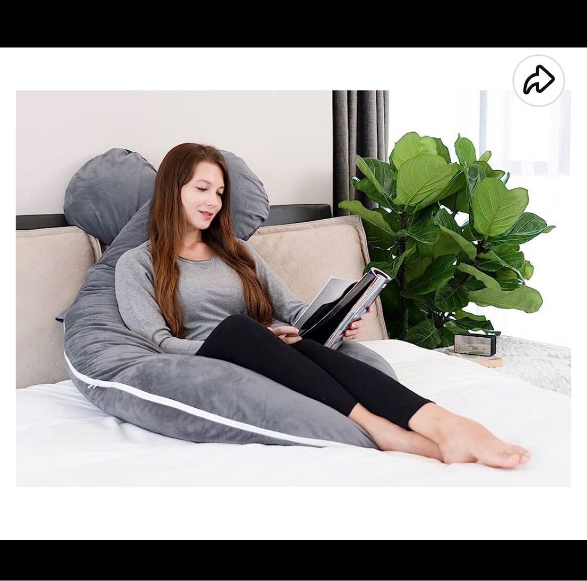 新品 Marine Moon 高級抱き枕 U字型 妊婦枕 マタニティ 特大 新品 Marine Moon 高級抱き枕 U字型 妊婦枕 マタニティ 特大