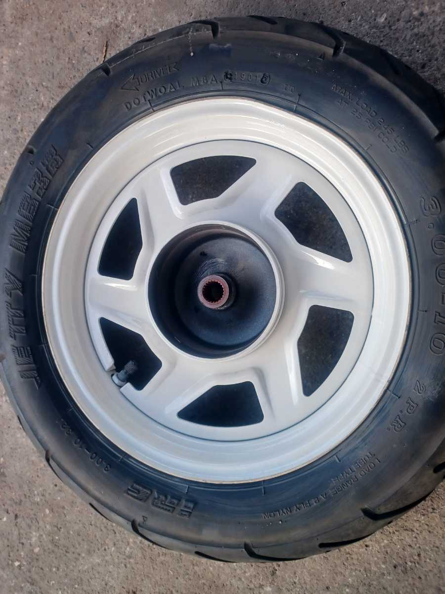 AF09 手裏剣ホイール 前後セット タクトフルマークS クレージュタクト