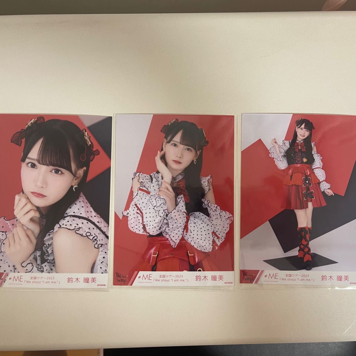 ≠ME ノイミー 鈴木瞳美 全国ツアー2023衣装 生写真 コンプ|Yahoo