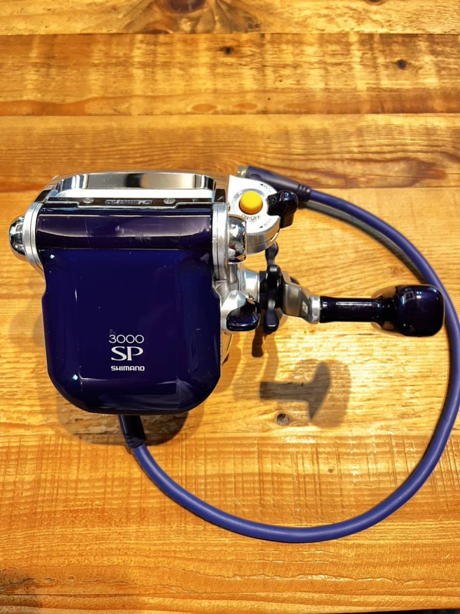 美品 SHIMANO シマノ 電動丸 3000SP 電動リール シマノ電動リール