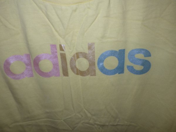 z1219adidas★アディダス★ＮＥＯ★ネオ★プリントＴシャツ★サイズＭ★人気★激安★送料格安_画像2