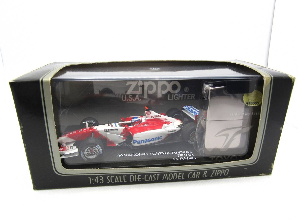 パナソニック トヨタ レーシング F1 zippo ジッポ 未使用 - 雑貨