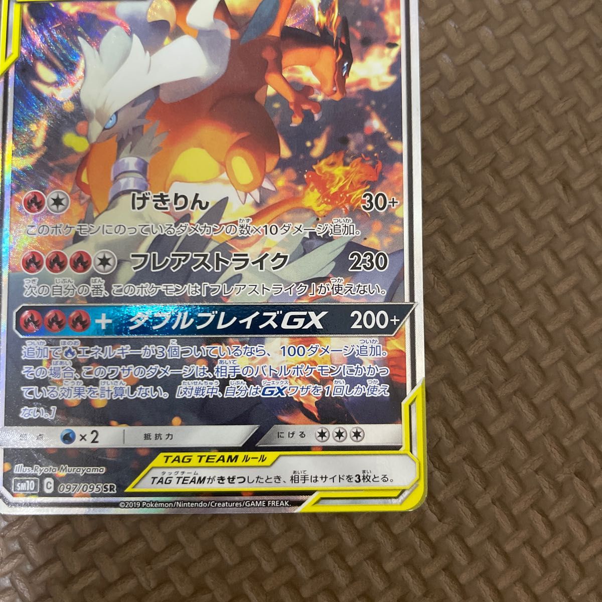 最初値下 レシラム&リザードンGX sr スペシャルアート ポケモン 最初値下 レシラム&リザードンGX sr スペシャルアート ポケモン