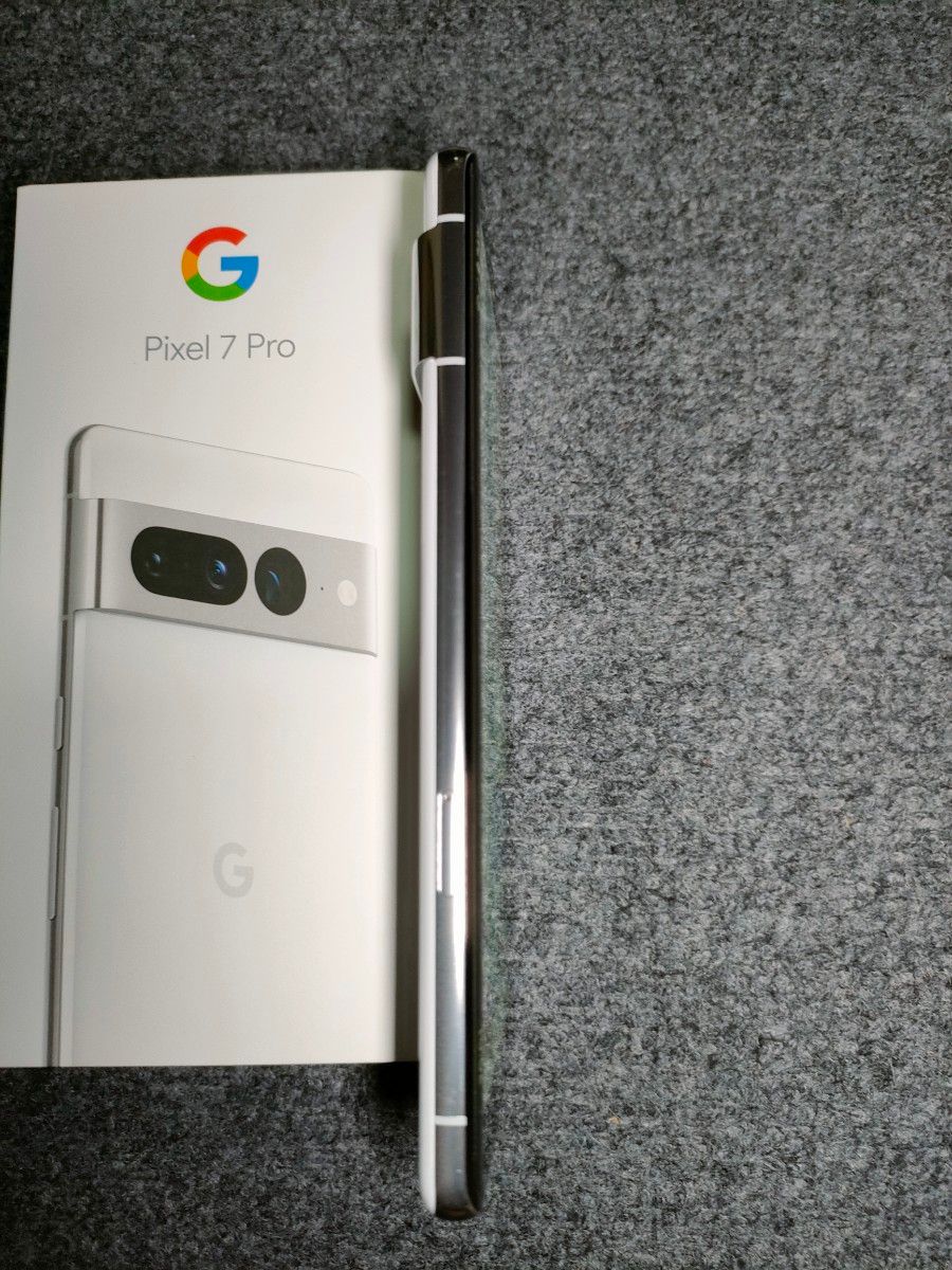 Google Pixel 7 Pro Snow ホワイト256 GB SIMフリーおまけ有ります!　国内版SIMフリー