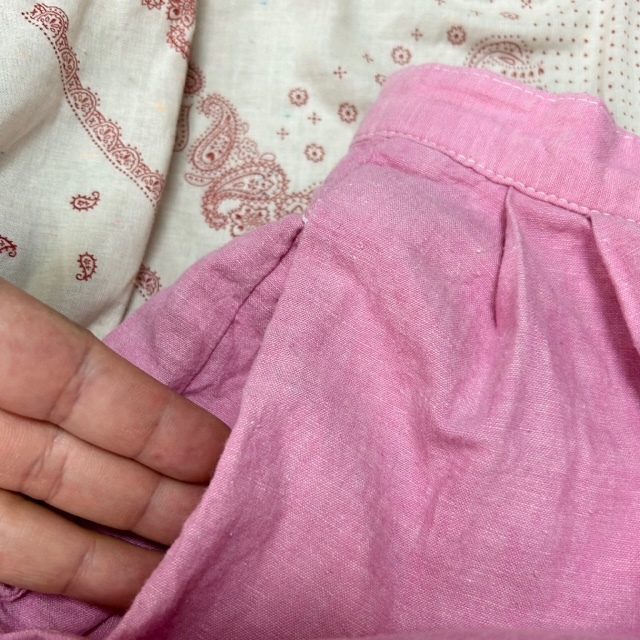 USA古着 80s~90s USA製 Ralph Lauren シャンブレー フレアロング