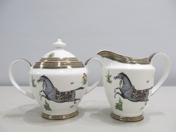第二通販 美品 エルメス シュヴァルドリアン テーブルセット 第二通販 美品 エルメス シュヴァルドリアン テーブルセット