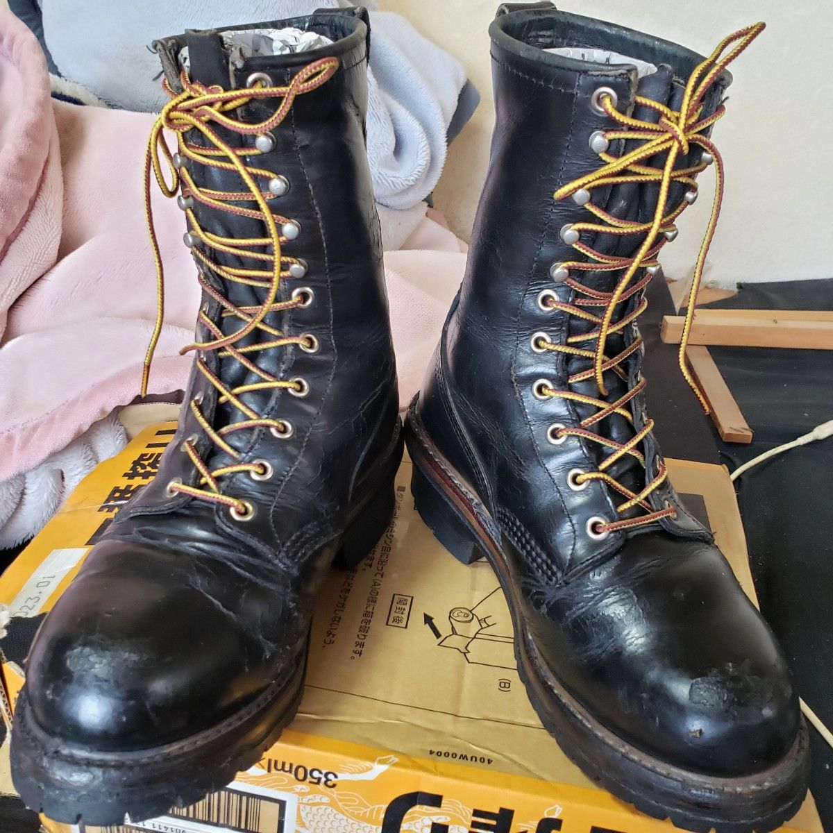 PT91 ヴィンテージ REDWING レッドウィング 2218 LOGGER boots ロガー ブーツ vintage 皮革